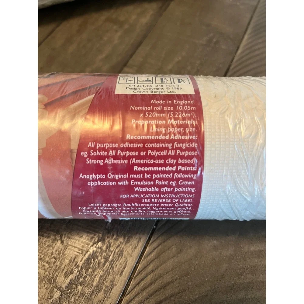 Anaglypta rolls original